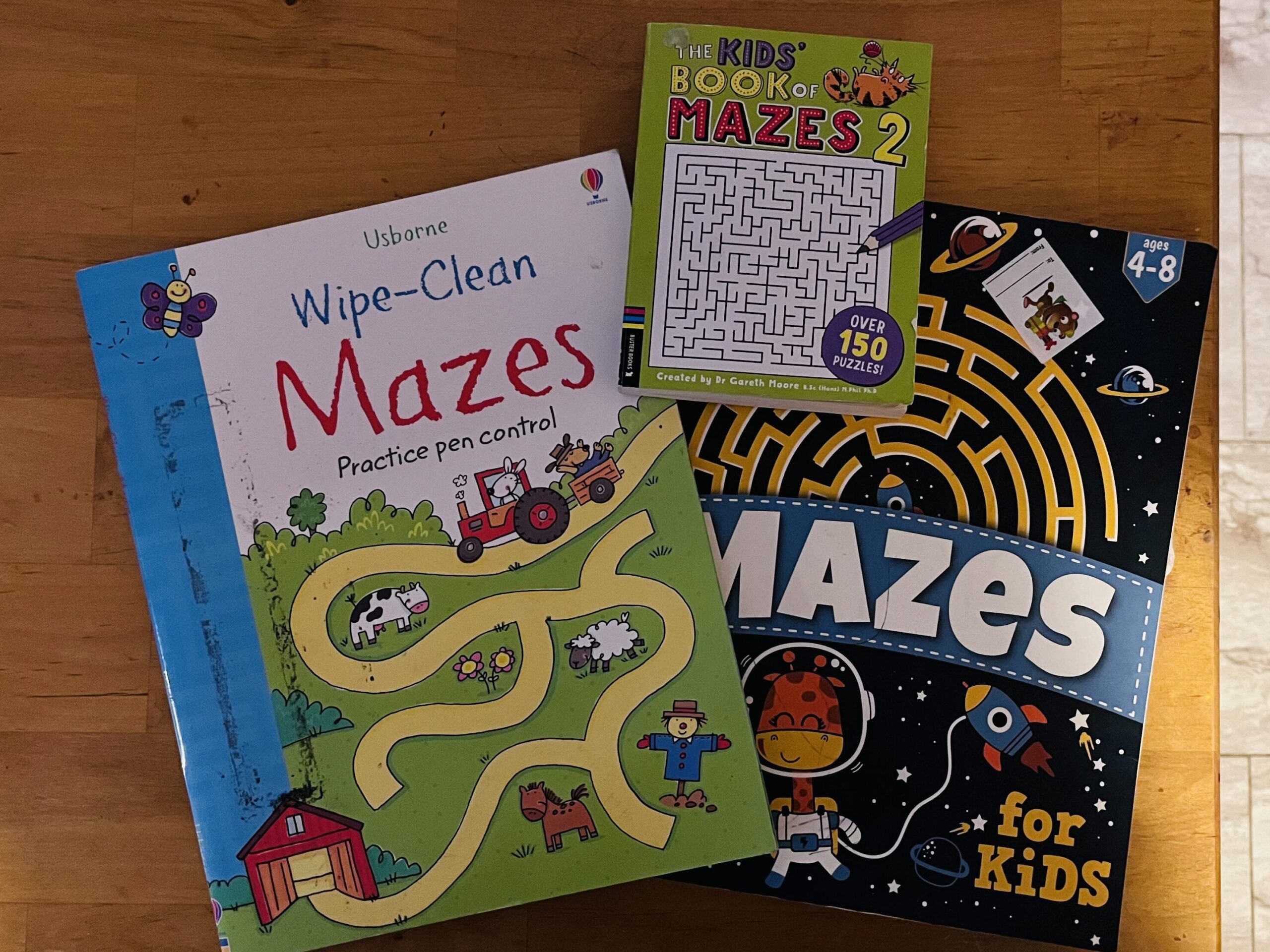 Maze book activity books for road trips