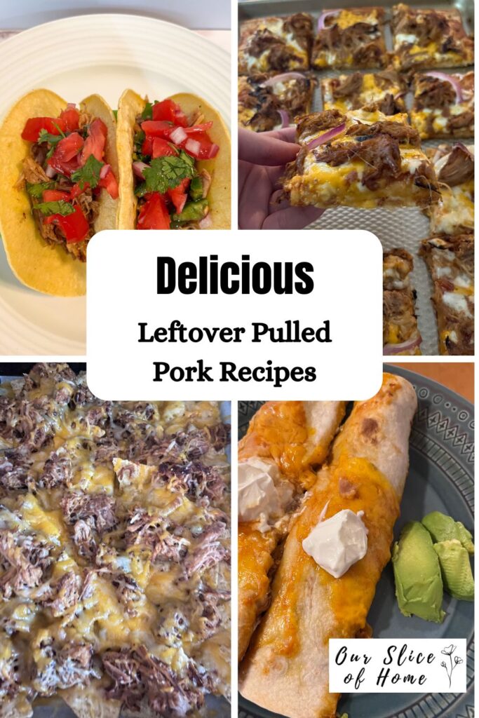 Collage of pulled pork recipes