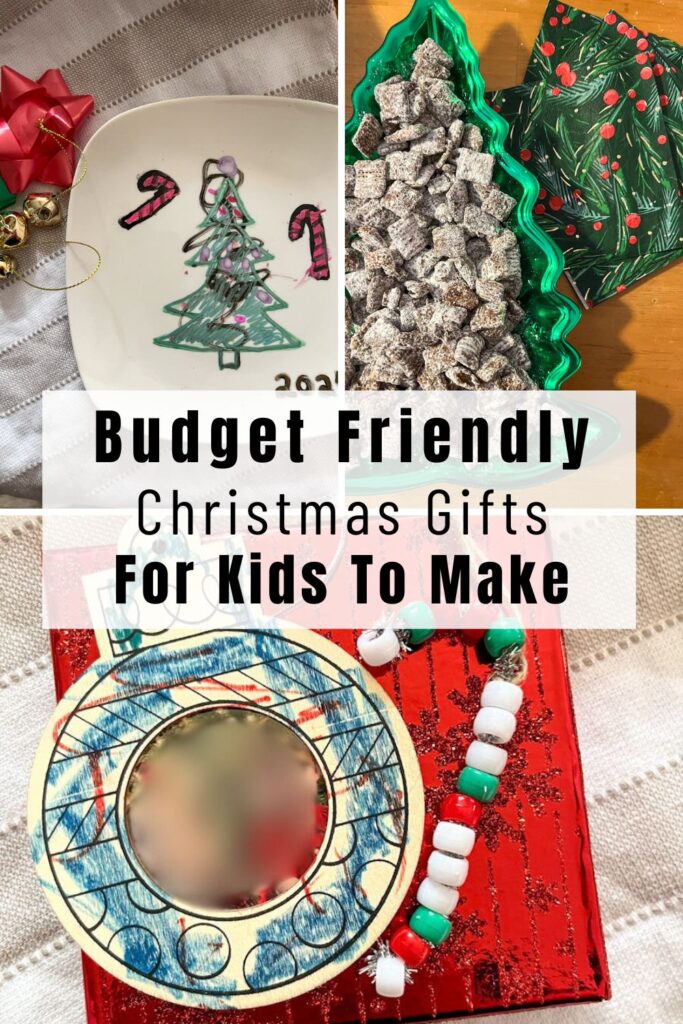 collage of budget friendly Christmas gifts