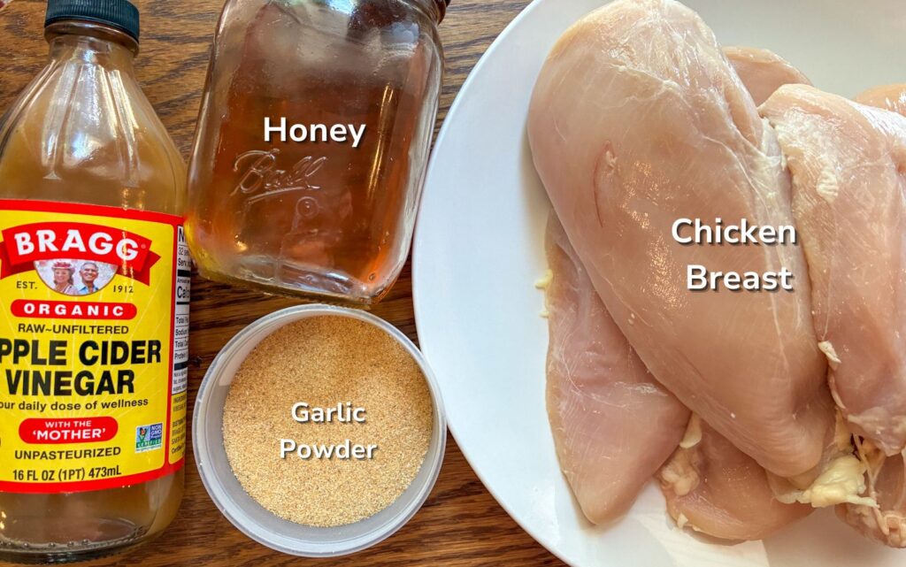 ingredients slow cooker bbq chicken