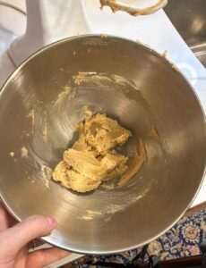 sugar and brown sugar creamed together