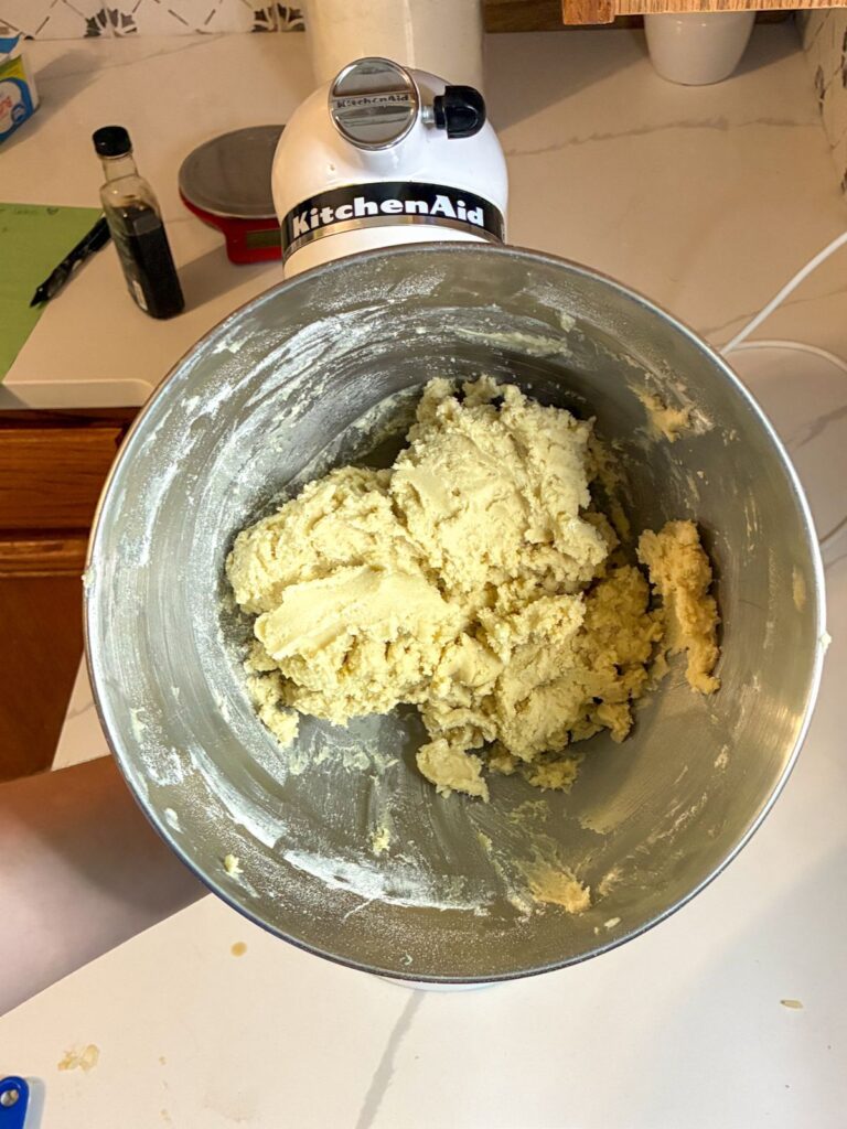eggless thumbprint cookie dough